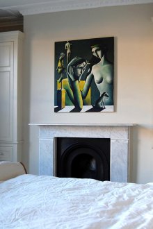 Niche built-in wardrobes in the bedroom