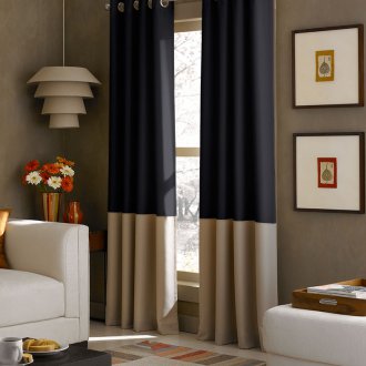 Двуцветни завеси