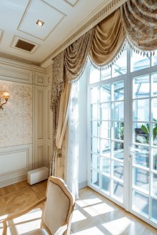 Багет корниз с позлата