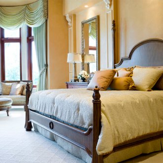 Tempat tidur di dinding