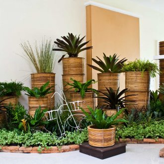 Ако площта позволява, тогава можете да подредите голяма домашна градина