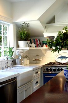 Дори в кухнята има място за зеленина