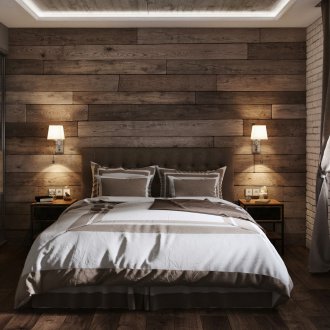 Zwischendecke im Schlafzimmer in Chruschtschow