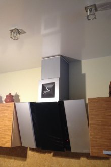 Paip dari hud di dapur