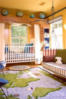 Диван за момичешка стая в морски стил