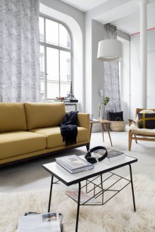 Завеси таванско помещение с модел