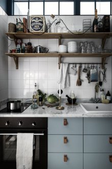 Кухня в Хрушчов в стил лофт