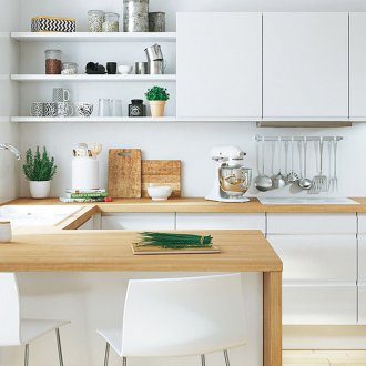 Кухня в стила на нуд в Хрушчов