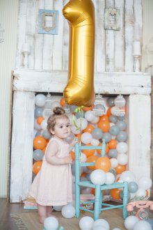 Декор за момиче за 1 година