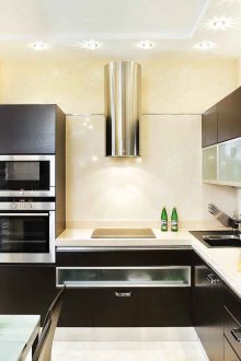 Черен кухненски МДФ