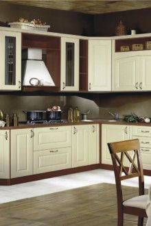 Ъглова кухня MDF