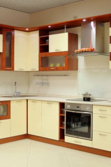 Кухненски MDF ванилия