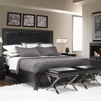 Черни мебели в спалнята