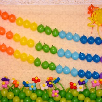 Декориране на стая с топки