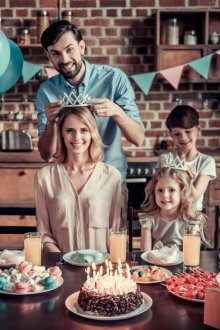 Декор на стаята за рожден ден на мама