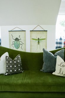 Зелен диван