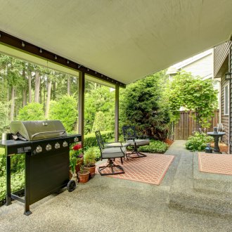 Зона за барбекю в страната