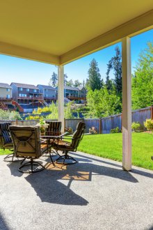 Зона за барбекю на покрива