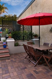 Малка зона за барбекю