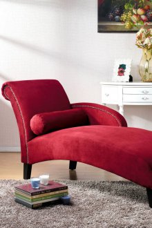 Червен диван дневно легло