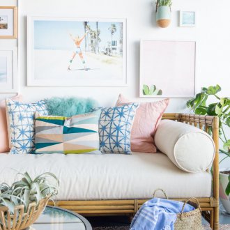 Диван ратанов диван