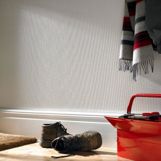 Бял текстуриран тапет