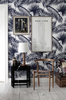 Текстуриран тапет с листа