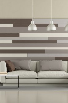 Сива бежова всекидневна