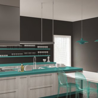 Тюркоазено сиво