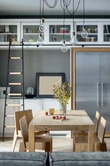 Сив дизайн на кухнята