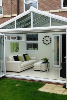 Стилна беседка за всички атмосферни условия