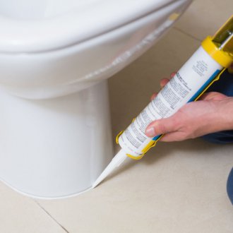 Силиконов уплътнител за водопровод