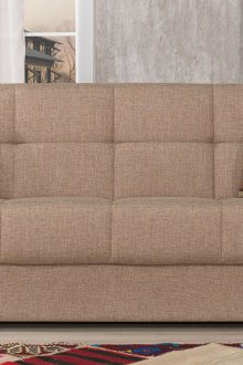 Тиков диван с памучна тапицерия