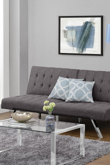 Диван тик така върху метална рамка