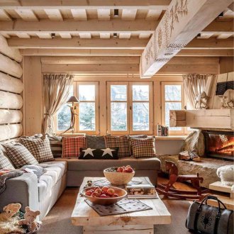 Завеси в кънтри стил