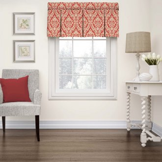 Завеси за летни къщи червени