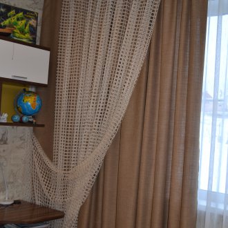 Завеси мрежести в детската стая