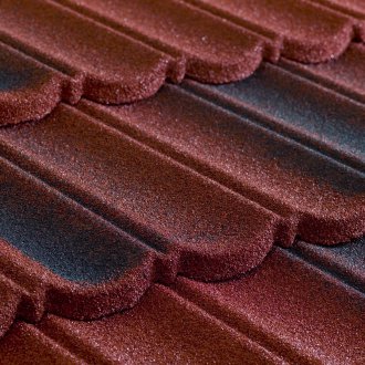 Червена композитна плочка