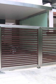 Автоматични порти в стил Арт Нуво