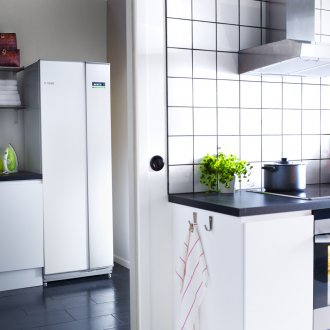 Pam haba dengan kondensor