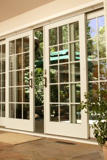 Френски дизайн на балконската врата