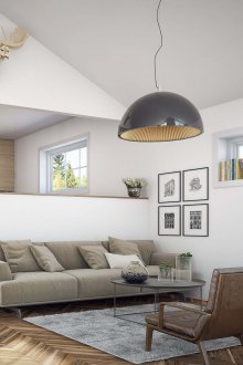 Bright Scandinavian style living room