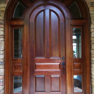 Арочни ламинирани склонове