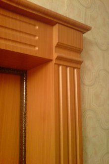 Ламинирана облицовка на вратата