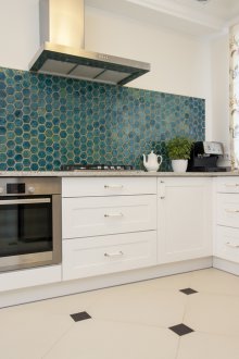 Зелена кухня престилка