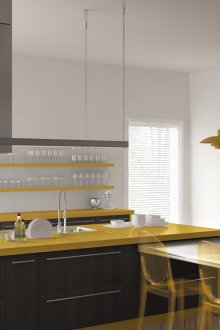 Комбинацията от сиво и жълто