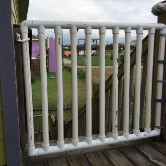 Порта от профилна пластмасова тръба