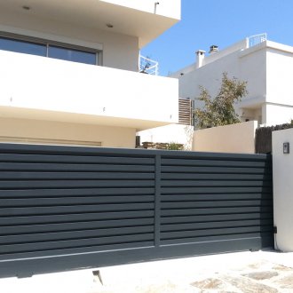 Corrugated lifting gates