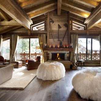 Chalet-style country house