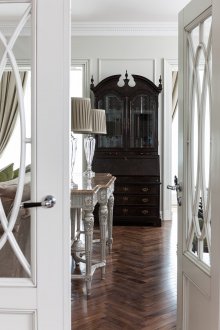 Паркет коледно дърво тъмно